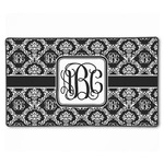 Monogrammed Damask XXL Gaming Mouse Pad - 24" x 14"