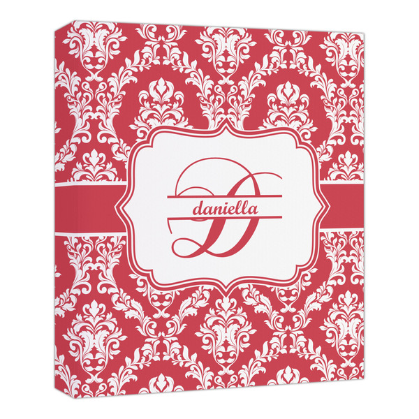 Custom Damask Canvas Print - 20x24 (Personalized)