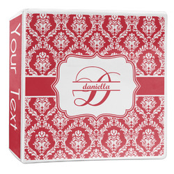 Damask 3-Ring Binder - 2 inch (Personalized)