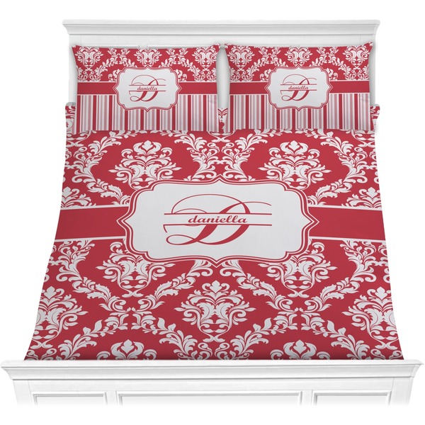 Custom Damask Comforters (Personalized)