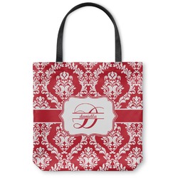 Damask Canvas Tote Bag - Large - 18"x18" (Personalized)