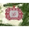 Damask Christmas Ornament (On Tree)