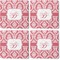 Damask Coaster Rubber Back - Apvl