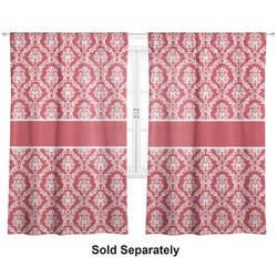 Damask Curtain Panel - Custom Size