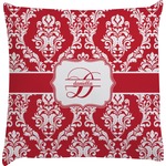 Damask Decorative Pillow Case (Personalized)