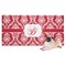 Damask Dog Towel (Personalized)