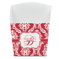 Damask French Fry Favor Boxes (Personalized)