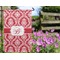 Damask Garden Flag - Outside In Flowers