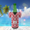 Damask Jersey Bottle Cooler - LIFESTYLE