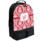 Damask Large Backpack - Black - Angled View