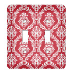 Damask Light Switch Cover (2 Toggle Plate)