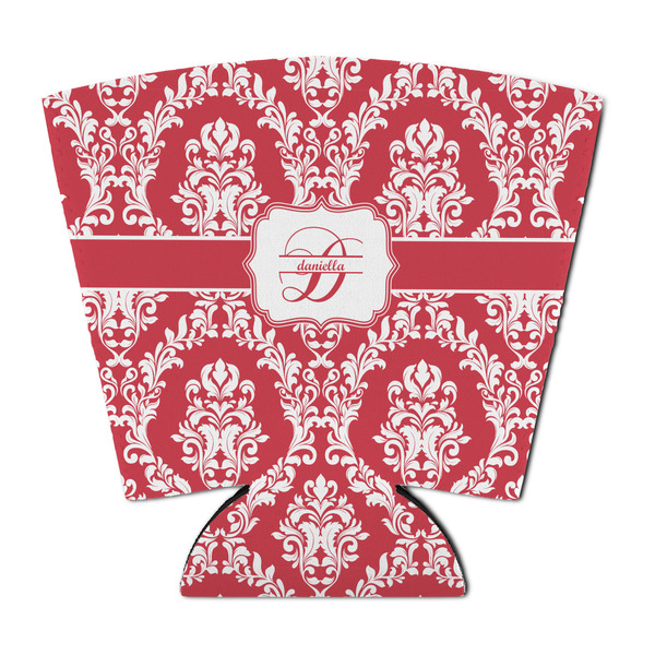 Custom Damask Party Cup Sleeve - with Bottom (Personalized)