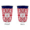 Damask Party Cup Sleeves - without bottom - Approval