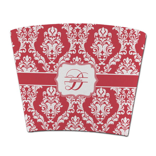 Custom Damask Party Cup Sleeve - without bottom (Personalized)