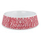 Damask Plastic Pet Bowls - Large - MAIN