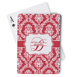 Damask Playing Cards (Personalized)