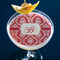Damask Printed Drink Topper - XLarge - In Context