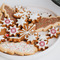 Damask Printed Icing Circle - XSmall - On XS Cookies
