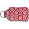 Damask Sanitizer Holder Keychain - Small (Back)