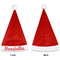 Damask Santa Hats - Front and Back (Single Print) APPROVAL