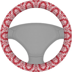 Damask Steering Wheel Cover