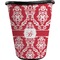 Damask Waste Basket (Black)