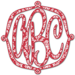 Damask Monogram Decal - Small (Personalized)