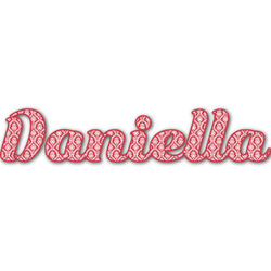 Damask Name/Text Decal - Small (Personalized)