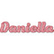 Damask Wall Name Decal