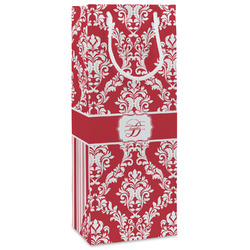 Damask Wine Gift Bags - Matte (Personalized)