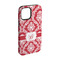 Damask iPhone 15 Pro Tough Case - Angle