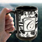 Toile 15oz. Black Mug - LIFESTYLE