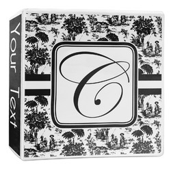 Toile 3-Ring Binder - 2 inch (Personalized)