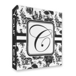 Toile 3 Ring Binder - Full Wrap - 2" (Personalized)