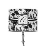 Toile 8" Drum Lamp Shade - Poly-film (Personalized)