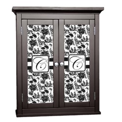 Toile Cabinet Decal - Custom Size (Personalized)