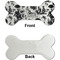 Toile Ceramic Flat Ornament - Bone Front & Back Single Print (APPROVAL)