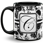 Toile 11 Oz Coffee Mug - Black (Personalized)