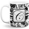 Toile Coffee Mug - 11 oz - Full- White