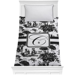 Toile Comforter - Twin (Personalized)