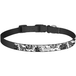 Toile Dog Collar - Large (Personalized)