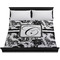 Toile Duvet Cover - King - On Bed - No Prop