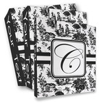 Toile 3 Ring Binder - Full Wrap (Personalized)