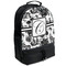 Toile Large Backpack - Black - Angled View