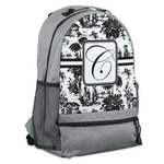 Toile Backpack - Grey (Personalized)