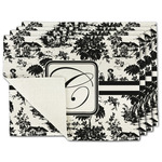 Toile Single-Sided Linen Placemat - Set of 4 w/ Initial