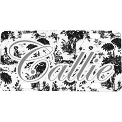 Toile Mini / Bicycle License Plate (4 Holes) (Personalized)