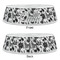 Toile Plastic Pet Bowls - Large - APPROVAL