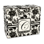 Toile Wood Recipe Box - Full Color Print (Personalized)