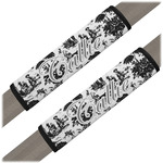 Toile Seat Belt Covers (Set of 2) (Personalized)